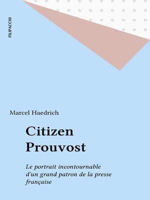 cover image of Citizen Prouvost